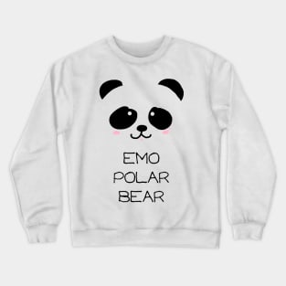 emo polAr bear Crewneck Sweatshirt